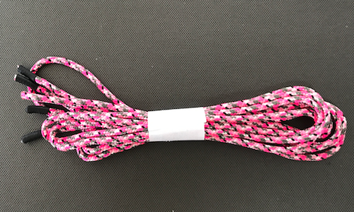 Pink Camo Laces